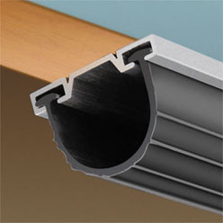 Coupe-froid de bas de porte de garage